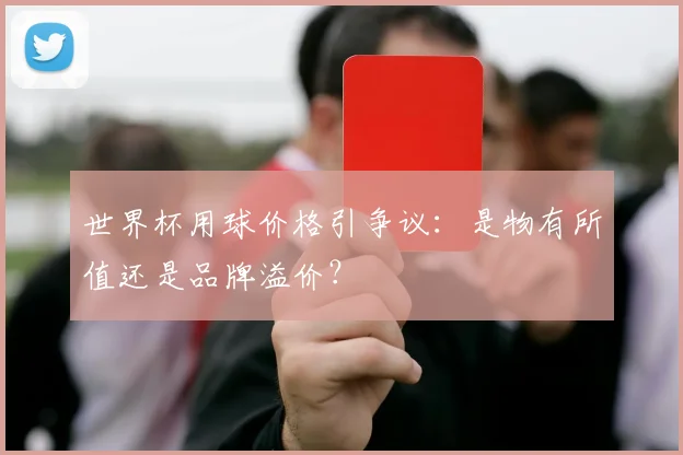 世界杯用球价格引争议:是物有所值还是品牌溢价?